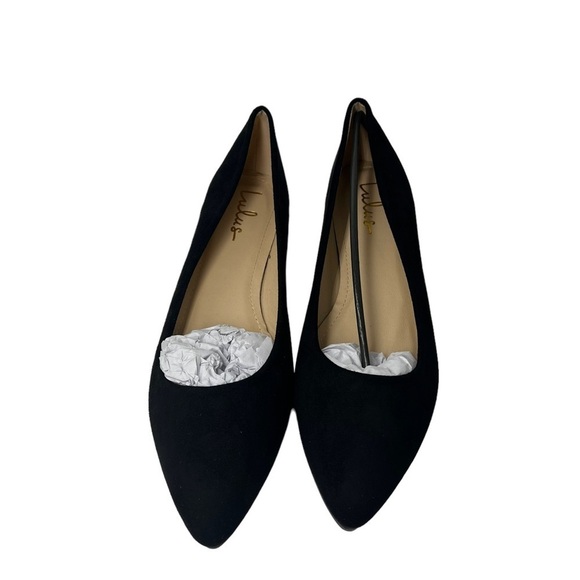 Lulus Holly Light Black Suede Flats - Picture 3 of 7